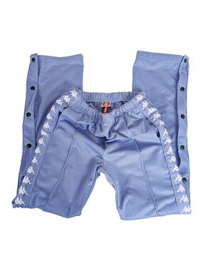 Kappa Tearaway Blue Pants Size Y2K